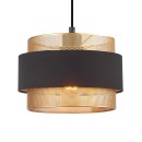 Italux PND-27467-1-BK-GD Pendelleuchte Bans E27