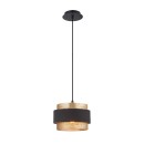 Italux PND-27467-1-BK-GD Pendelleuchte Bans E27