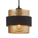 Italux PND-27467-3-BK-GD Pendelleuchte Bans E27