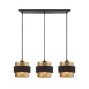 Italux PND-27467-3-BK-GD Pendelleuchte Bans E27