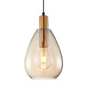 Italux PND-27812-BRO-AMB Pendelleuchte Zulo E27