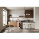 Italux PND-30084-3-BK-SG Pendelleuchte Stabla | 40W E27 | schwarz | rauch­far­ben