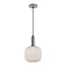 Italux PND-31981-1S-SC-WH Pendelleuchte Penzi | 40W E27 | silber