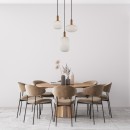 Italux PND-31982-3-GD Pendelleuchte Della | 40W E27 | gold | opal