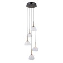 Italux PND-34374-5-BK LED Pendelleuchte Montiela | 25W LED | 1286lm | 3000K