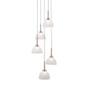 Italux PND-34374-5-BK LED Pendelleuchte Montiela | 25W LED | 1286lm | 3000K