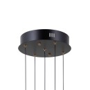 Italux PND-34374-5-BK LED Pendelleuchte Montiela | 25W LED | 1286lm | 3000K