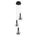 Italux PND-34378-3S-BK LED Pendelleuchte Strela | 15W LED | 1188lm | 3000K
