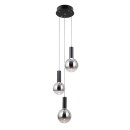 Italux PND-34378-3S-BK LED Pendelleuchte Strela | 15W LED | 1188lm | 3000K