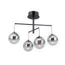 Italux PND-34381-4-BK LED Pendelleuchte Velada | 20W LED | 1810lm | 3000K