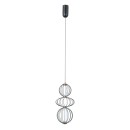 Italux PND-344221-3V-BK LED Pendelleuchte Rabel | 10W LED | 713lm | 3000K