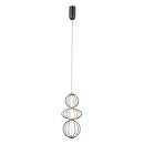 Italux PND-344221-3V-BK LED Pendelleuchte Rabel | 10W LED | 713lm | 3000K