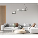 Italux PND-357783-BK+W Pendelleuchte Kernio | 3x25W G9
