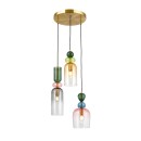 Italux PND-37462-3A-MC-GD Pendelleuchte Manso E14