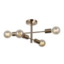 Italux PND-4025-4-HBR Deckenleuchte Piansi | 4x40W E27