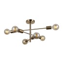 Italux PND-4025-6-HBR Deckenleuchte Piansi | 6x40W E27