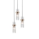 Italux PND-40760-3-BK-HBR Pendelleuchte Taraso E14