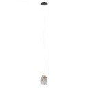 Italux PND-40813-1-BK-HBR Pendelleuchte Torno E14
