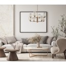 Italux PND-4215-8-HBR Pendelleuchte Perano | 8x5W G9