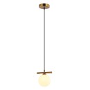 Italux PND-463321S-BRO+W Pendelleuchte Merseta | 1x25W G9