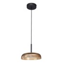 Italux PND-48529-BK-YLL LED Pendelleuchte Colle | 12W integrierte LED-Quelle | 3000K | gelb | schwarz