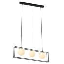 Italux PND-53423-3-BK Pendelleuchte Grosetta G9