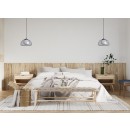 Italux PND-54637-1-BK-SG Pendelleuchte Ainale | 7W G9 | schwarz | rauchfarben