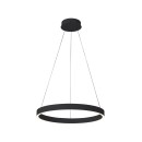 Italux PND-56215-060RPC-BK LED Pendelleuchte Brasco Down | 40W integrierte LED-Quelle | 2400lm | 3000+4000K