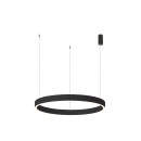 Italux PND-56215-060RPP-BK LED Pendelleuchte Brasco Down | 40W integrierte LED-Quelle | 2300lm | 3000+4000K