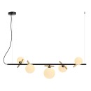 Italux PND-5622-5-BK-W Pendelleuchte Reverso G9