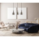 Italux PND-65342-3-SC+SG Pendelleuchte Santia E27