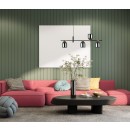 Italux PND-66892-4-BK-SG Pendelleuchte Servio E14