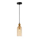Italux PND-74839-1-GD-AMB Pendelleuchte Narisa E27