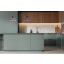 Italux PND-84638-BK-SG Pendelleuchte Apiro | 7W E27 | schwarz | rauch­far­ben