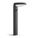 Philips 8719514476851 LED Wandleuchte mit Bewegungssensor Tyla 1x9W | 820lm | 2700K | IP44 - Anthrazit