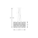 Zuma Line 003064-026351 Pendelleuchte DAVI G9