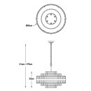 Zuma Line 003064-026058 Pendelleuchte CONSTANTINOPLE G9