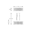 Zuma Line 003064-028142 Pendelleuchte SPRING G9