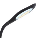 Globo 58271BLED Tischleuchte Pattaya 1x9W | 620lm | 3000-4000-6500K - USB, dimmbar, Berührungsschalter, flexibler Arm, schwarz