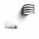 Philips Hue 17401/93/P0 Außenwandleuchte Lucca 1x9,5W | 2700K | E27 - weiß