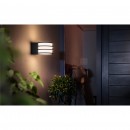 Philips Hue 17401/93/P0 Außenwandleuchte Lucca 1x9,5W | 2700K | E27 - weiß