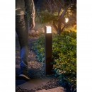Philips Hue 17448/30/P7 Außen Sockelleuchte Fuzo ​​1X15W | 2700K | IP44 - weiß