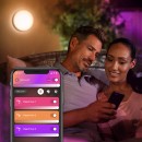Philips Hue 17465/47/P7 LED Außenwandleuchte Daylo 1x15W | RGB - White and Color Ambiance