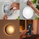 Philips Hue 17465/47/P7 LED Außenwandleuchte Daylo 1x15W | RGB - White and Color Ambiance