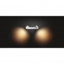 Philips Hue 34360/31/P7 Decken- und Spotleuchte Badleuchte Adore 2x5,5W | GU10 | 2200-6500K | IP44 - White Ambiance