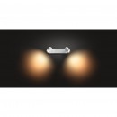 Philips Hue 34360/31/P7 Decken- und Spotleuchte Badleuchte Adore 2x5,5W | GU10 | 2200-6500K | IP44 - White Ambiance