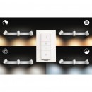 Philips Hue 34361/31/P7 Deckenleuchte Badleuchte Adore 3x5,5W | GU10 | 2200-6500K | IP44 - White Ambiance