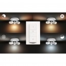 Philips Hue 34362/31/P7 Deckenleuchte Adore 3x5,5W | GU10 | 2200-6500K - White Ambiance