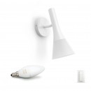 Philips Hue 43002/31/P7 Wandleuchte Explore 1x6W | 2200-6500K | E14 - White Ambiance