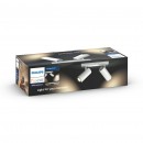 Philips Hue 50462/31/P7 LED Decken- und Spotleuchte Buratto 2x5,5W | 2200-6500K - White Ambiance